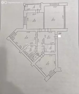 3-комнатная квартира: Зеленодольск, улица Татарстан, 10 (104.8 м)