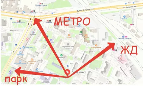 1-к кв. Москва Рабочая ул., 14 (41.0 м)