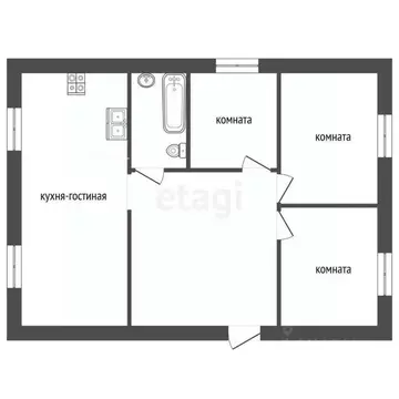 Дом в Калужская область, Малоярославецкий муниципальный округ, д. ...