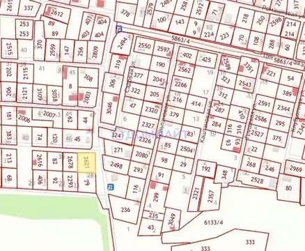 Участок в Самарская область, Волжский район, Лопатино с/пос, Газовик ...