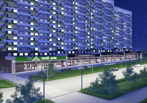 2-к кв. Чувашия, Чебоксары просп. Геннадия Айги, 17 (65.4 м)