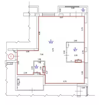2-к кв. Нижегородская область, Нижний Новгород Малая Ямская ул., 22 ...
