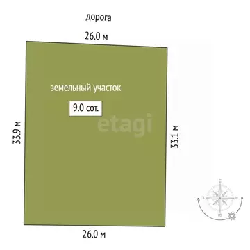 Участок в Тюменская область, Нижнетавдинский муниципальный округ, ...