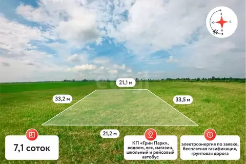 Участок в Тюменская область, Тюмень  (7.0 сот.)