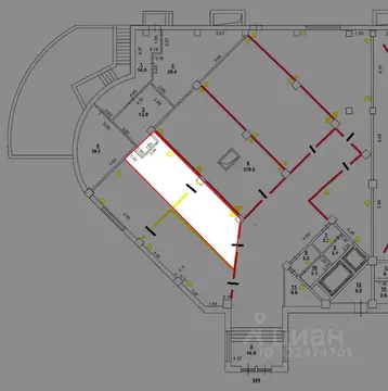 Торговая площадь в Ростовская область, Ростов-на-Дону ул. Зорге, 9 (45 ...