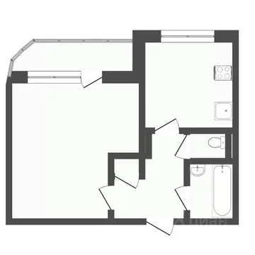 1-к кв. Пермский край, Пермь ул. Адмирала Ушакова, 55/2 (31.7 м)