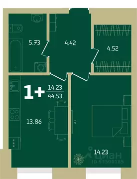 3-к кв. Башкортостан, Уфа Революционная ул., 39/4 (76.65 м)
