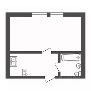 1-к кв. Ставропольский край, Кисловодск ул. Орджоникидзе (17.8 м)