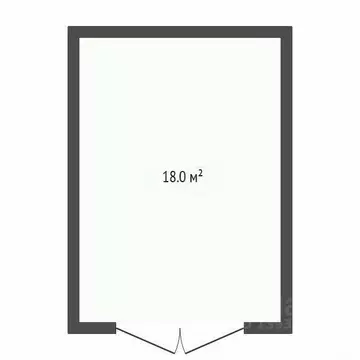 Гараж в Тюменская область, Тюмень ул. 50 лет ВЛКСМ, 16 (18 м)