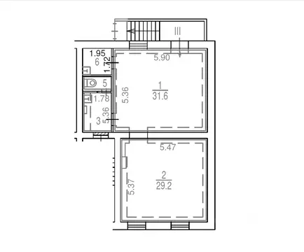 Помещение свободного назначения в Москва 3-я Владимирская ул., 16 (75 ...