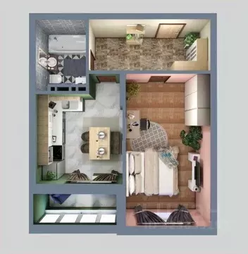 1-к кв. Саратовская область, Саратов Лунная ул., 32к1 (38.2 м)