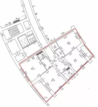 3-комнатная квартира: Санкт-Петербург, Комендантская площадь, 8 (130 ...