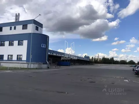 Производственное помещение в Санкт-Петербург Софийская ул., 60 (1500 ...