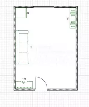2-к кв. Пермский край, Лысьва ул. Оборина, 2 (44.6 м)