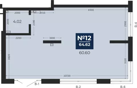Помещение свободного назначения (64.62 м)