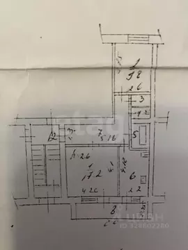 2-к кв. Пензенская область, Пенза Молодогвардейская ул., 24 (52.0 м)