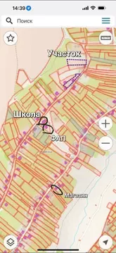 Участок в Курская область, Курский район, Моковский сельсовет, д. ...