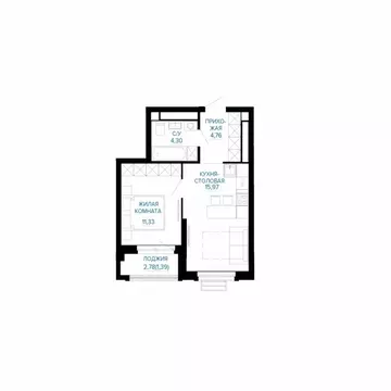 1-к кв. Свердловская область, Екатеринбург Эльмаш жилрайон, Доминанта ...