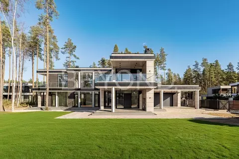 Дом в Ленинградская область, Выборгский район, Первомайское с/пос, Лес ...