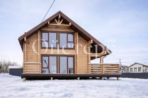 Дом в Ленинградская область, Выборгский район, Рощинское городское ...