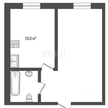 2-к кв. Ростовская область, Ростов-на-Дону Нахичеванский пер., 17 ...