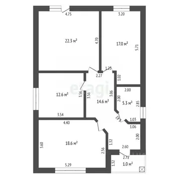 Дом в Ростовская область, Мясниковский район, Краснокрымское с/пос, ...