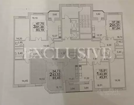 2-к кв. Москва 6-я Радиальная ул., 3к4 (66.0 м)