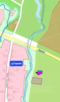 Участок в Пермский край, Пермский муниципальный округ, д. Горшки  ...