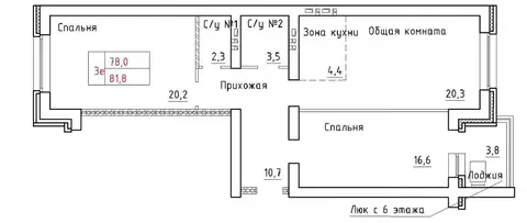 3-к кв. Новосибирская область, Новосибирский район, Мичуринский ...