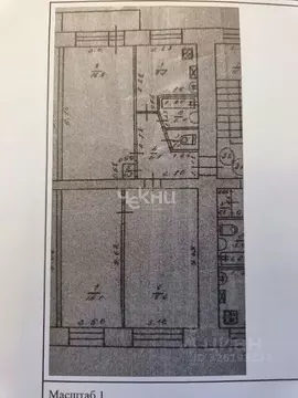 3-к кв. Нижегородская область, Нижний Новгород ул. Ванеева, 24 (63.5 ...