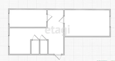 2-к кв. Костромская область, Шарья ул. Имени 50-летия Советской ...