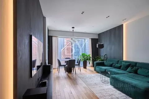 2-к кв. Москва 1-й Красногвардейский проезд, 21с2 (88.2 м)