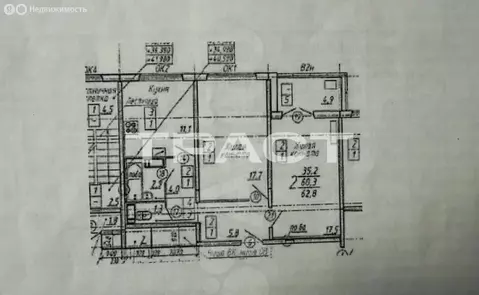 2-комнатная квартира: Воронеж, Крымская улица, 3/1 (60.1 м)