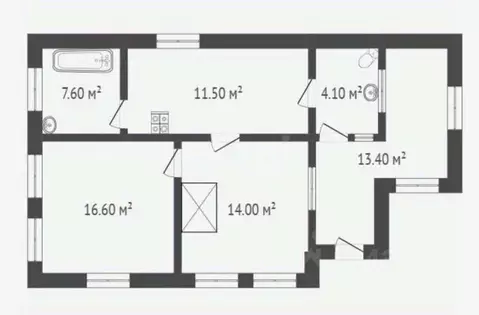 Дом в Воронежская область, Борисоглебск Горная ул., 86 (75 м)
