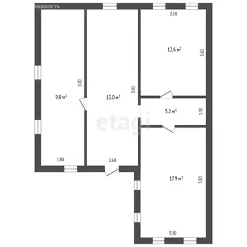 Дом в Тюмень, улица Карла Маркса (107.2 м)