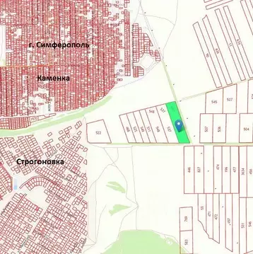 Участок в Крым, Симферопольский район, Трудовское с/пос, с. ...