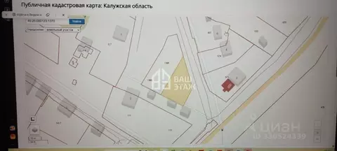 Участок в Калужская область, Калуга городской округ, д. Карачево  ...