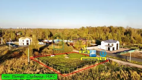 Участок в Санкт-Петербург пос. Петро-Славянка,  (12.0 сот.)