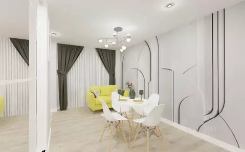 3-к кв. Омская область, Омск Сибирский просп., 8/3 (60.0 м)