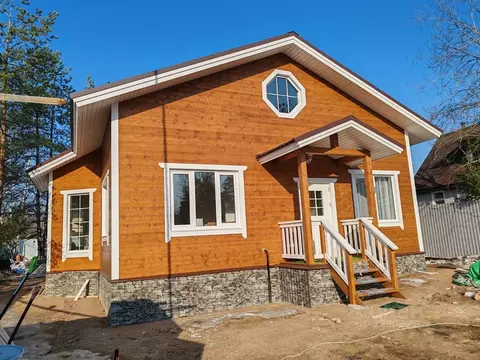 Дом в Ленинградская область, Выборгский район, Полянское с/пос, ...