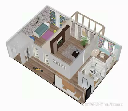 2-к кв. Ярославская область, Рыбинск ул. Гагарина, 5 (42.4 м)