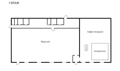 Торговая площадь в Москва ул. Дыбенко, 7/1 (980 м)