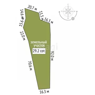 Участок в Ленинградская область, Мурино Всеволожский район,  (29.17 ...
