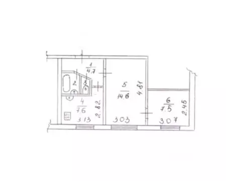 2-к кв. Вологодская область, Вологда ул. Мохова, 30 (37.1 м)