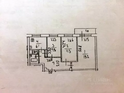 3-к кв. Москва ул. Молостовых, 15К3 (58.0 м)