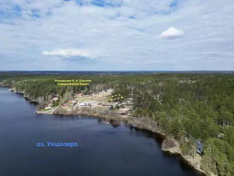 Участок в Карелия, Прионежский район, Деревянское с/пос, д. Ужесельга ...