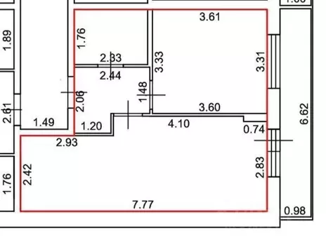 1-к кв. Ленинградская область, Мурино Всеволожский район, аллея ...