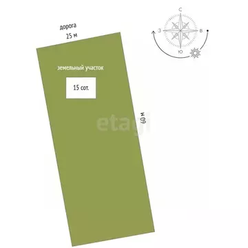 Участок в Коми, Сыктывдинский район, Нювчим муниципальное образование, ...