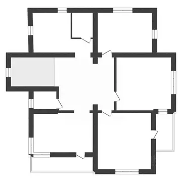 Дом в Калужская область, с. Совхоз Боровский  (242 м)