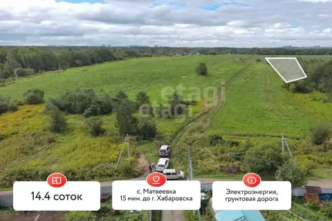 Участок в Хабаровский край, Хабаровский район, Тополевское с/пос, с. ...